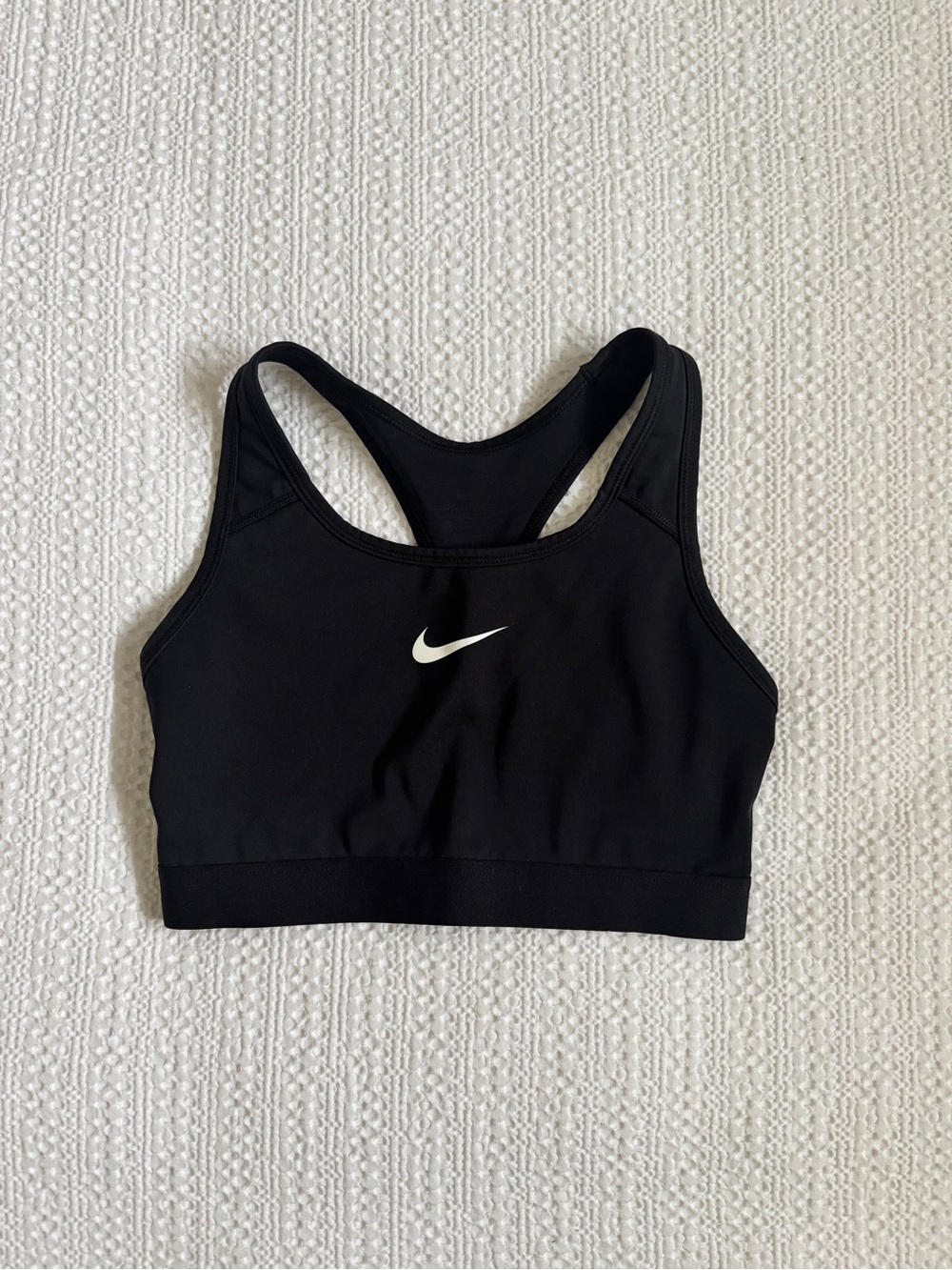 Nike Black Dri-FIT Racerback Sports Bra